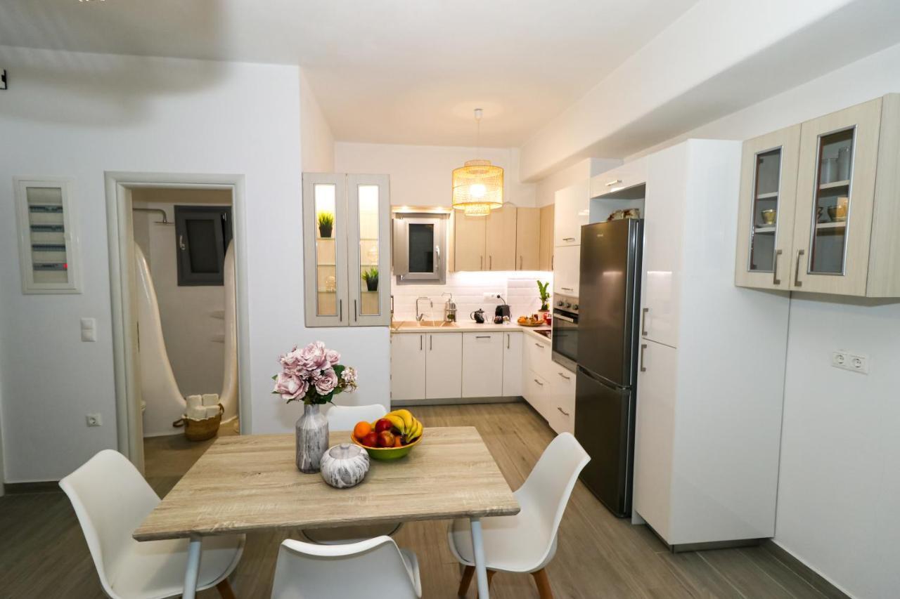 Cycladic Home On The Hill With Beautiful Views!! Agkidia Ngoại thất bức ảnh